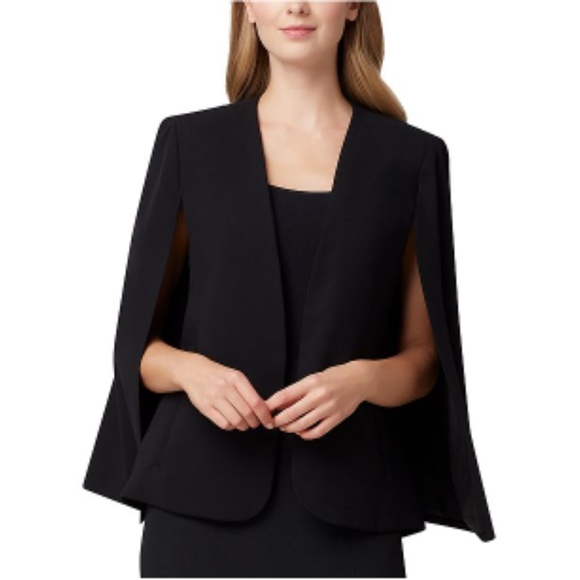 TAHARI CAPE PLUS SIZE BLAZER - Picture 3 of 11